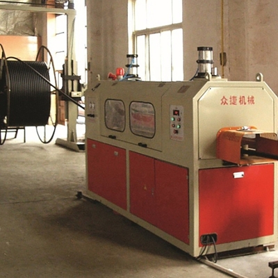 Специализированная 380v 50hz одношрубная труба пластмассовая Hdpe экструдерная машина с двигателем