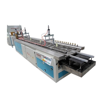 YF300 PP PE Base WPC Extrusion Line с совместно вращающимся коническим двойным винтом и 36 оборотов в минуту
