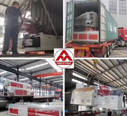 Видеоуправление предоставлено HDPE трубная машина для защиты кабеля